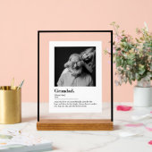 Custom Grandad Gift Dictionary Definition Photo Acryl Bord (Huwelijk)