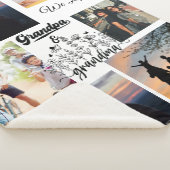 Custom Grandkids Pictures & Names Cozy Throw (3/4)