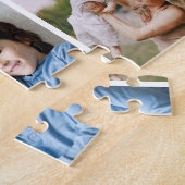Custom Grandma 7 Photo Grandchildren Collage Legpuzzel (Zijkant)