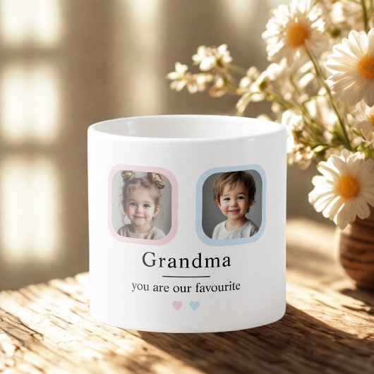 Custom Grandma | "Jij bent mijn favoriete cadeau Espresso Kop