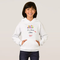 Custom Graphic Hoodie - Beste verjaardagscadeau vo