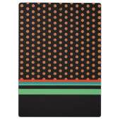 Custom Grappig Kleurrijke Dude Be Kind Happy Klembord (Achterkant)