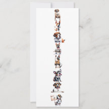 Custom Grappige Honden met Signs Countdown Nieuwja