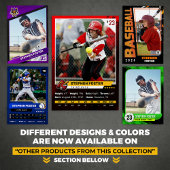 Custom Green Baseball Trading Kaart Baseball Playe Contactkaartje