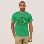 Custom Green Sharmrock Tree of Life T-shirt (Voorkant volledig)