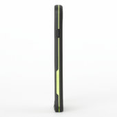 Custom Green-Yellow Phone Case with Personalized N (Rechterkant)