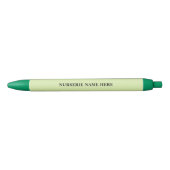 Custom Greenleaf Nursery Branding Zwarte Inkt Pen (Voorkant)