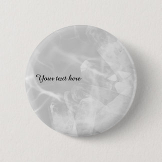 Custom grey crystal badge ronde button 5,7 cm