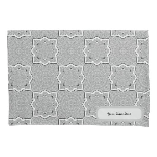 Custom Grey Kussensloop (Voorkant)