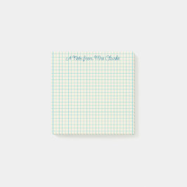 Custom Grid Teacher Post-it® Notes