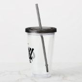 Custom Grill Master tumbler cup voor BBQ chef Acryl Drinkbeker (Links)