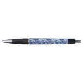 Custom Grip Ink Pen-Emmy-Blue Camo Print Pen (Voorkant)