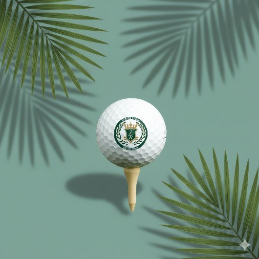 Custom Groom’s "Game Over" Bachelor Party Golfballen