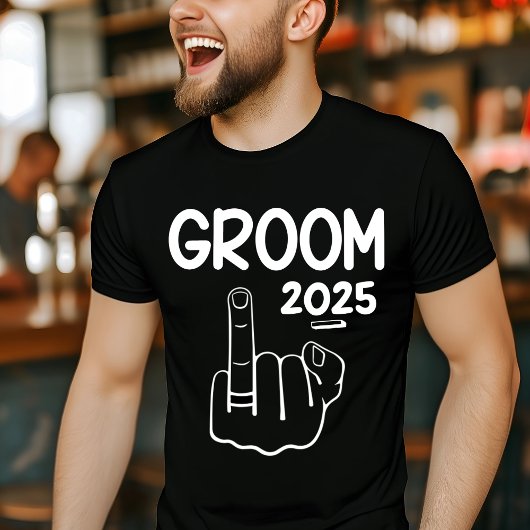 Custom Groom Shirt - Grappig vrijgezellenfeest T-s