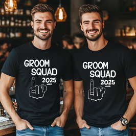 Custom Groom Squad Shirt - Grappig vrijgezellenfee