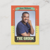 Custom Groom Trading Cars, Leuke Huwelijksgunst Gr Contactkaartje (Voorkant)