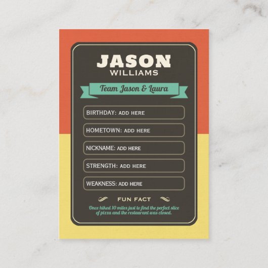 Custom Groom Trading Cars, Leuke Huwelijksgunst Gr Contactkaartje (Achterkant)