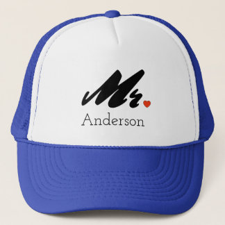 Custom Grooms Mr Trucker Hat Pet