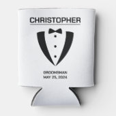 Custom Groomsman Koelbox Blikjeskoeler (Voorkant)