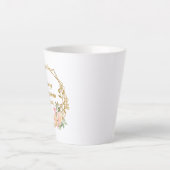 Custom groomsman mug, Bridesmaid proposal gift mug Latte Mok (Voorkant)