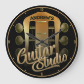 Custom Guitarist NAME Rock Music Guitar Studio Grote Klok (Voorkant)