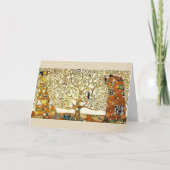 Custom. Gustav Klimt. Boom van het leven. Kaart (Voorkant)