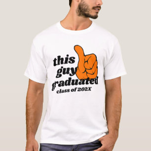 Custom Guy Gal Afstudeerder Afstuderen T-shirt, Gr T-shirt