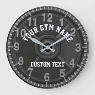 Custom Gym Clock Grote Klok