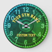 Custom Gym Clock Grote Klok (Voorkant)