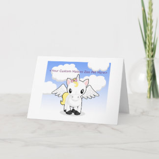 Custom Haikoo Zoo Wenskaart (Blank) Kaart
