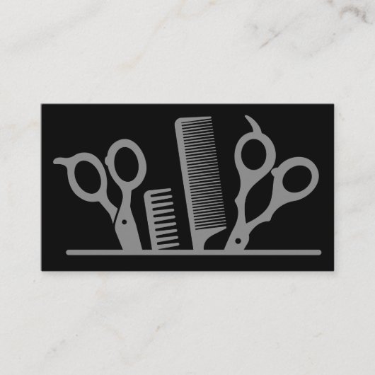 Custom Hair Stylist Visitekaartje (Voorkant)