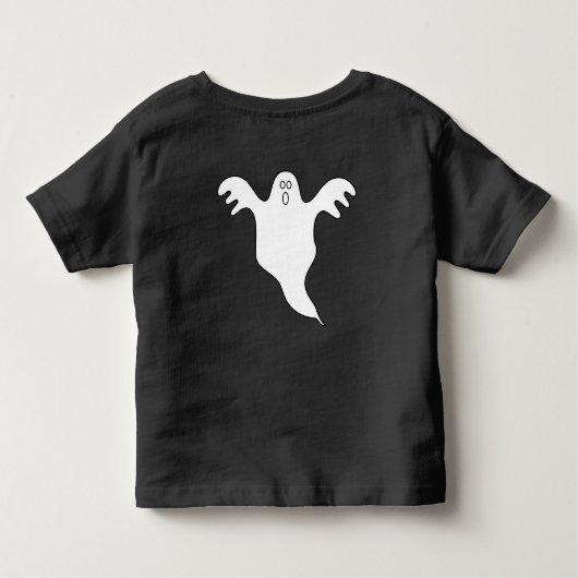 Custom HALLOWEEN KOSTUUM Grappig Schattige Baby pe Kinder Shirts (Achterkant)