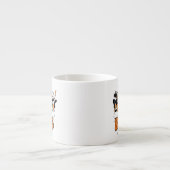 Custom Halloween Mom Hangin' with my Boos Espresso Kop (Voorkant)