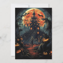 Custom Halloween Party Zombie Haunted House