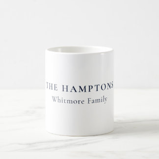 Custom Hamptons New York Preppy Coastal Gift Koffiemok