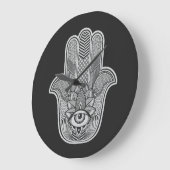 Custom Hamsa Grote Klok (Hoek)