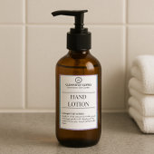 Custom Hand Lotion Guest Voorzieningen Label Stick Voedselcontainer Etiket