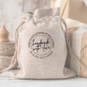 Custom handgemaakt met liefde dank u kleine bedrij  zelfinktende stempel