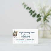 Custom Handy Man Service Repair Maintenance Visitekaartje (Staand voorkant)