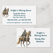 Custom Handy Man Service Repair Maintenance Visitekaartje (Voorkant / Achterkant)