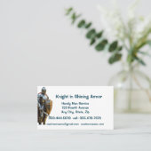 Custom Handy Man Service Repair Maintenance Visitekaartje (Staand voorkant)