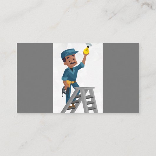 Custom Handyman Services Reparatie Visitekaartje (Achterkant)