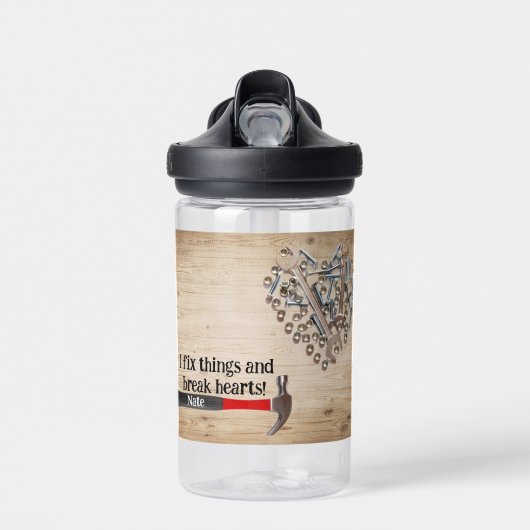 Custom handyman waterfles (Voorkant)