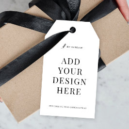 Custom Hang Label Afdrukken 3.5x2" Gift Label Labe Cadeaulabel