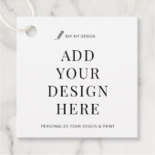 Custom Hang Label Printing 2x2" Favor Gift Labels (Voorkant)