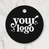 Custom Hang Labels met Company Logo Retail Clothin (Voorkant)