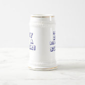 Custom Happy 21st Birthday Beer Stein - Gepersonal Bierpul (Center)
