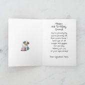 Custom Happy 3rd Verjaardag Gefeliciteerd, meisje, Kaart (Binnen)