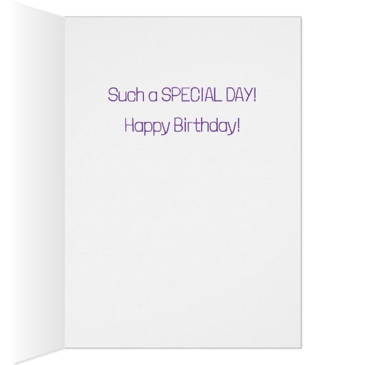 Custom Happy 4th Birthday een kind kaart (Binnen (Rechts))