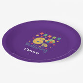 Custom Happy 6th Verjaardagsfeest Papieren Bordje (Gekanteld)